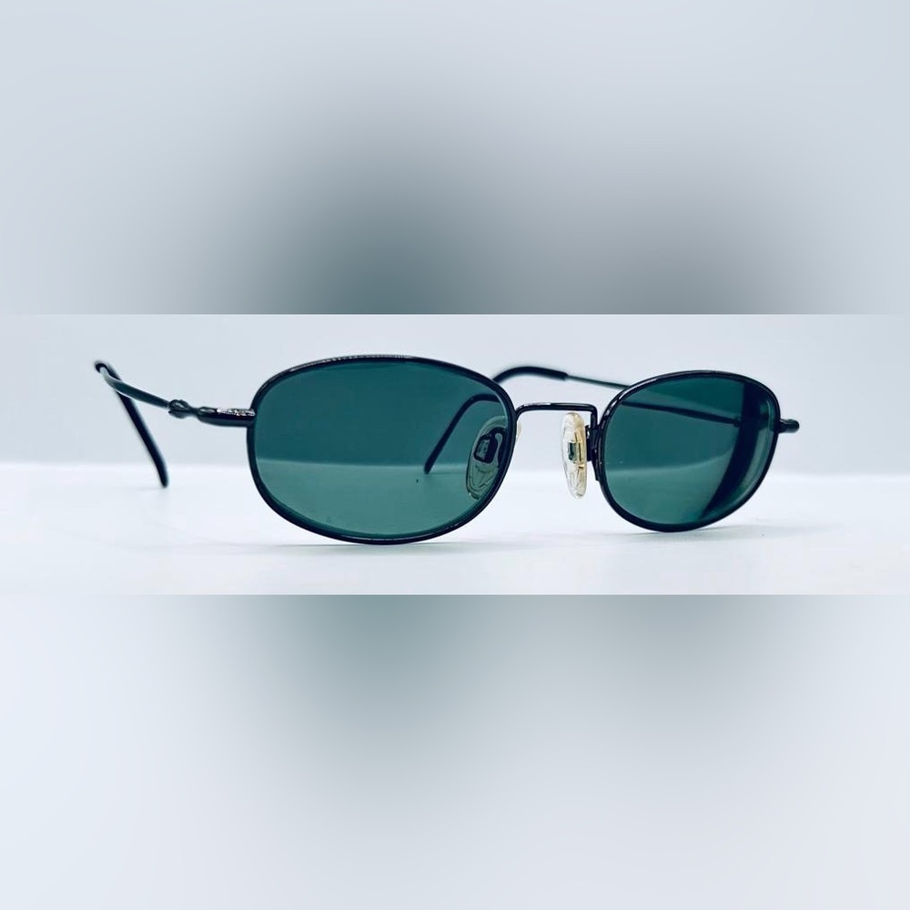 Vintage Memory MS806 Gunmetal Oval Sunglasses Frames Only